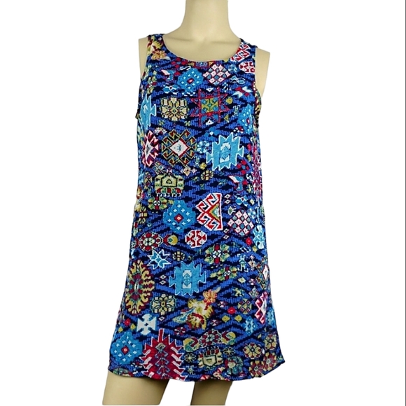 Xhilaration Dresses & Skirts - XHILARATION Multi-color Shift Dress Womens Medium